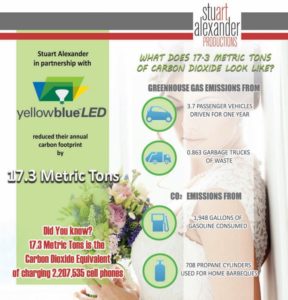 LED Lighting For Weddings - yellowblueLED