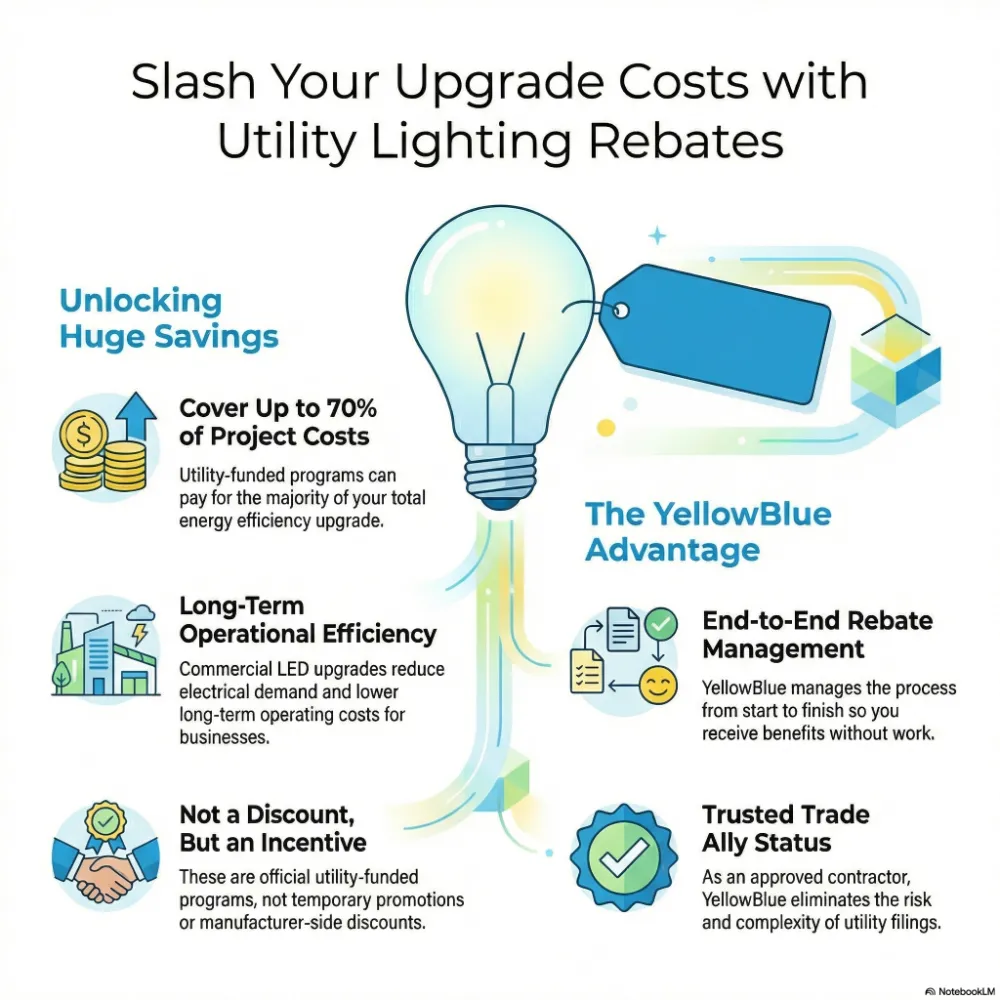 Rebate Led Commercial LED Rebates and Utility Incentives for Businesses ...